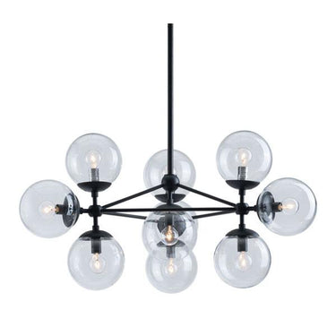 Glass Bubble Ball Geometric Chandelier